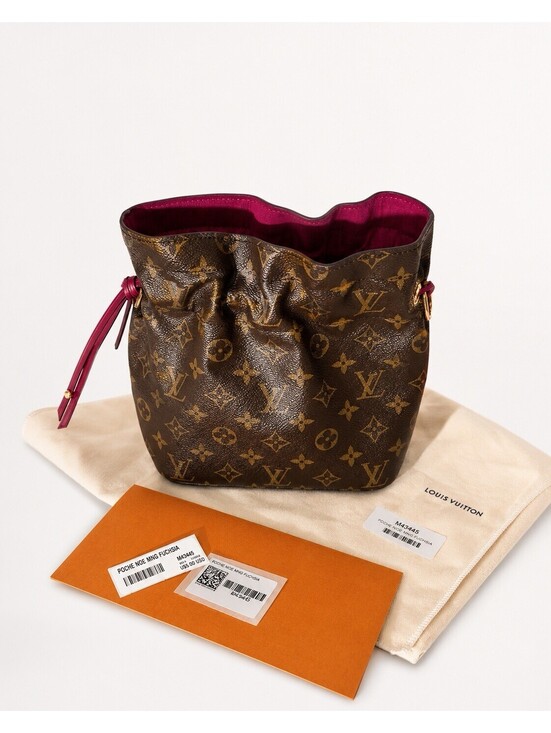 Louis Vuitton Handbags - LOUIS VUITTON POCHE NOE / POSH NOE MONOGRAM FUCHSIA